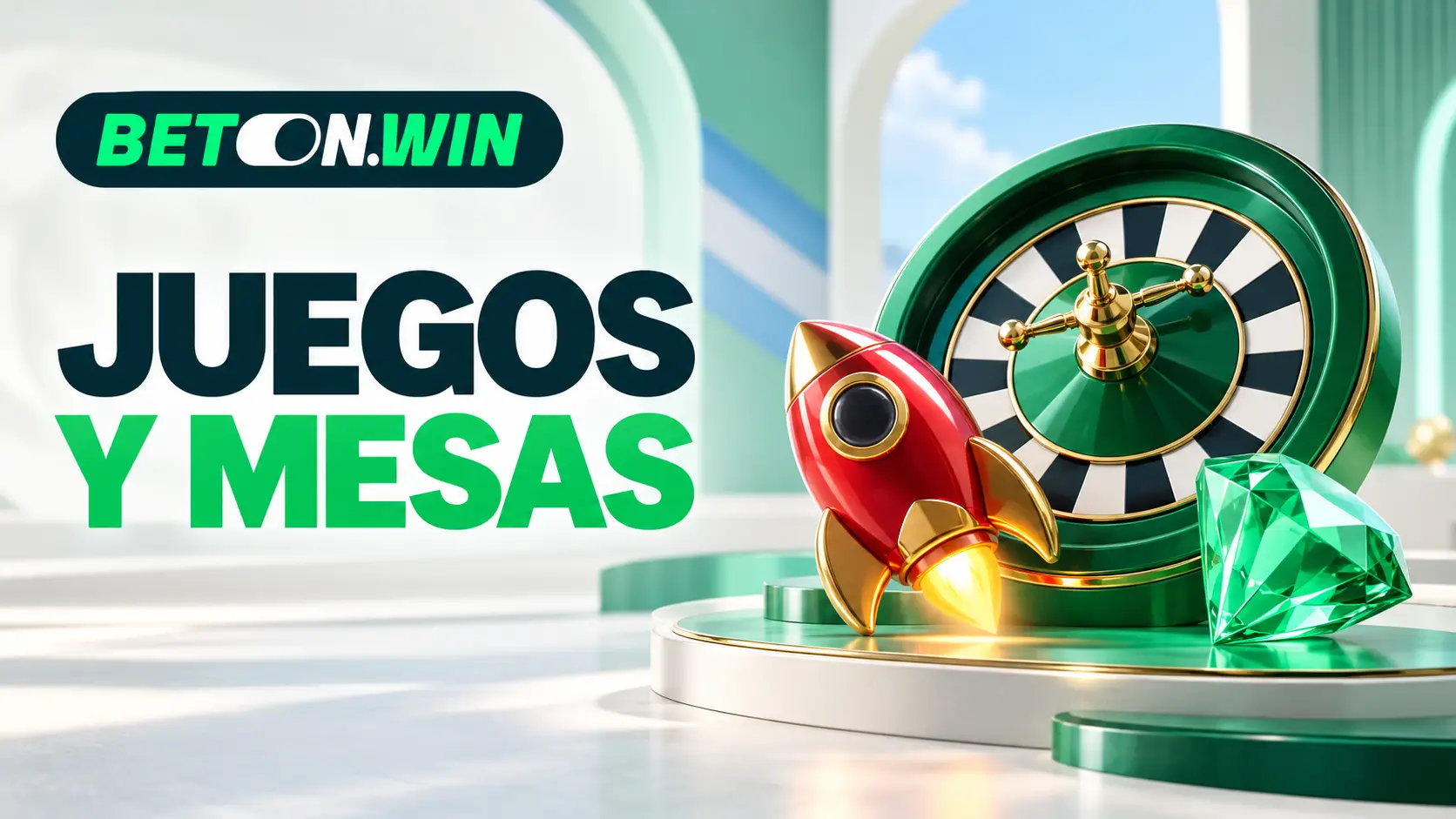 Tragamonedas, mesas en vivo y juegos rápidos en BetOn Win Casino